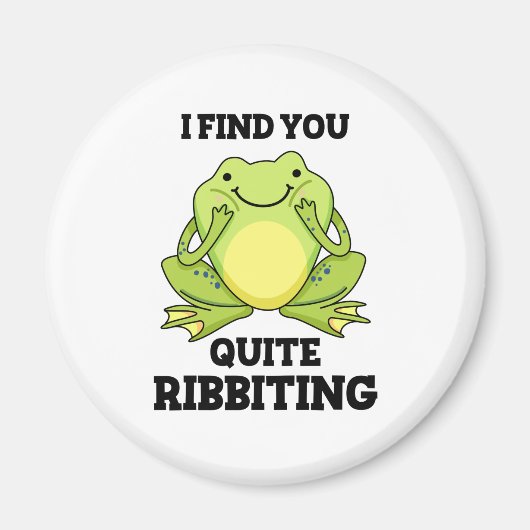 Ik vind dat je grappige kikker kikker hebt.. magneet (Voorkant)