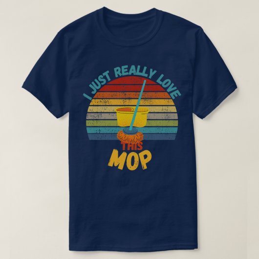 Ik vind deze dweil echt leuk t-shirt (Design voorkant)