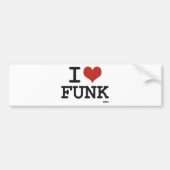 IK VIND FUNK BUMPERSTICKER (Voorkant)