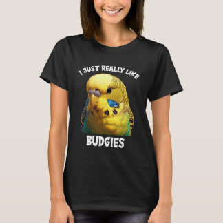 Ik vind grasparkieten echt leuk. Grasparkieten Gra T-shirt