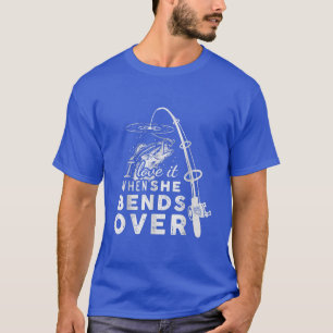 Ik vind het geweldig als ze over grappigheid Vist. T-shirt
