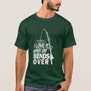 Ik vind het geweldig als ze over grappigheid Vist. T-shirt