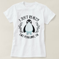 Ik vind het gewoon leuk dat Pinguins oké Funny Pen
