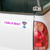 Ik vind het heerlijk! bumpersticker (Op Truck)