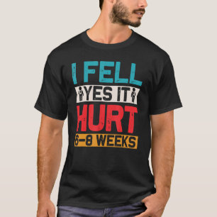 IK VIND HET JA, HET IS 6 WEKEN. T-SHIRT