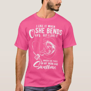 Ik vind het leuk als ze zich grappig over de visva t-shirt