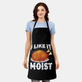 Ik vind het leuk dat het een moistische Thanksgivi Schort (Gedragen)