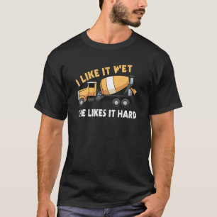 Ik vind het leuk dat ze het leuk vindt, een harde  t-shirt