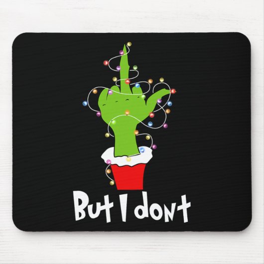 Ik vind het leuk om kerst te combineren, maar ik h muismat (Voorkant)