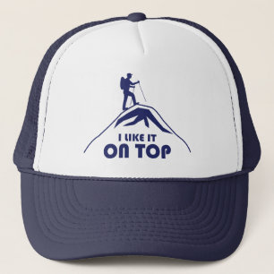 Ik vind het leuk op de top trucker pet