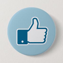 Ik vind het leuk. ronde button 7,6 cm