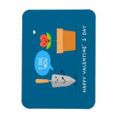 Ik vind je gelukkig Valentijnsdag grappig | Liefde Magneet (Verticaal)