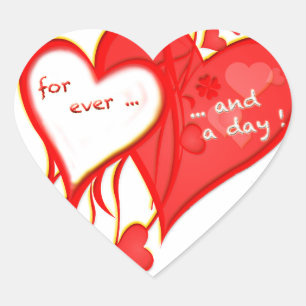 IK VIND JE OOIT EN EEN DAG HART STICKER