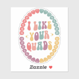 Ik vind je quads leuk sticker