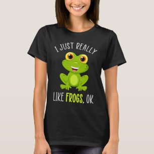 Ik Vind Kikkers Eigenlijk Echt Leuk Ok T-shirt