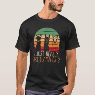 Ik Vind Llama Echt Heel Leuk Oké Llama Alpaca T-shirt