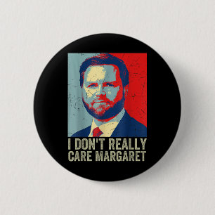 Ik vind Margaret Funny Trump en Vance niet erg Ronde Button 5,7 Cm