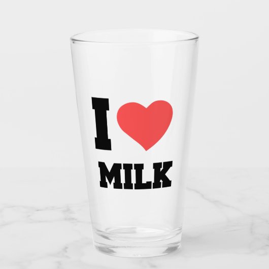 IK VIND MELK GLAS (Voorkant)
