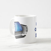 Ik vind mijn computing elastisch leuk koffiemok (Voorkant links)