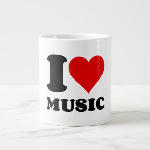 IK VIND MUZIEK EXTRA GROTE BEKER