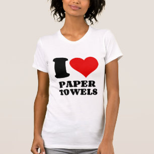 IK VIND PAPIERTOWELS VEEL T-SHIRT