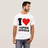 IK VIND PAPIERTOWELS VEEL T-SHIRT (Voorkant volledig)