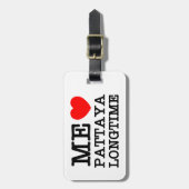 IK VIND PATTAYA LANGTIME BAGAGELABEL (Voorkant verticaal)