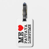 IK VIND PATTAYA LANGTIME BAGAGELABEL (Achterkant verticaal)