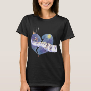 Ik vind stenen leuk en misschien 3 mensen cool t-shirt