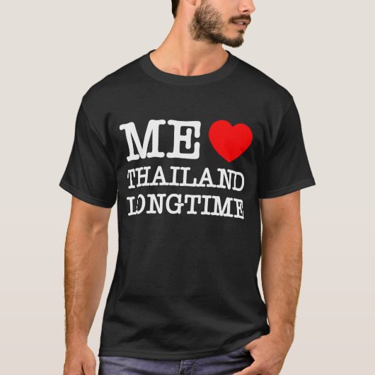 IK VIND THAILAND LANGTIME T-SHIRT (Voorkant)