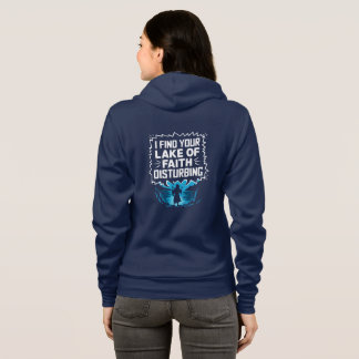 Ik vind uw gebrek aan geloof verontrustend hoodie