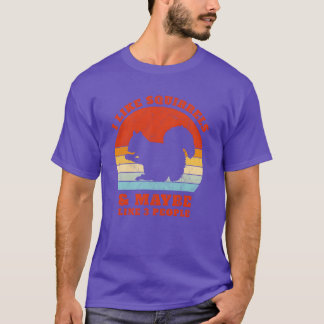Ik vind vliegende eekhoorns leuk Vintage zonsonder T-shirt