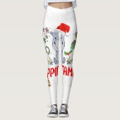 Ik vind ze echt dik _ Sprucey Funny Christmas T Leggings (Voorkant)