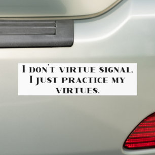 Ik virtueel geen signaal, ik oefen alleen mijn vir bumpersticker