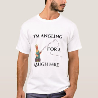 Ik Vis Naar Een Lach Hier T-shirt