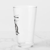 Ik vis omdat volwassen zijn moeilijk is... - Vist  Glas (Links)