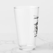 Ik vis omdat volwassen zijn moeilijk is... - Vist Glas (Rechts)