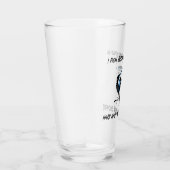 Ik vis omdat volwassen zijn moeilijk is... - Vist  Glas (Rechts)