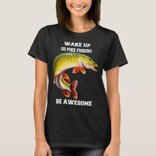 Ik vis zodat ik mensen niet wurg Vissen T-shirt