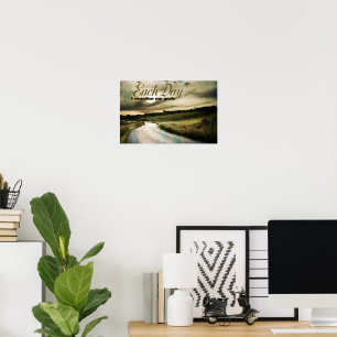 "Ik visualiseer mijn doelen" Motivatie Affirmatie Poster
