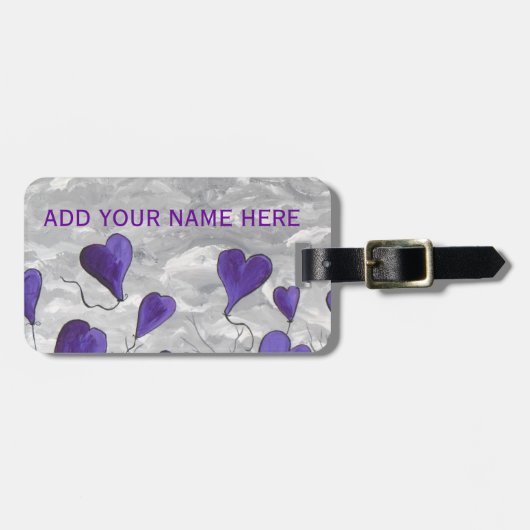 IK VLIEG GRAAG. BAGAGELABEL (Voorkant horizontaal)