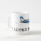 Ik vlieg liever. mok PA 28 PPL (Voorkant links)