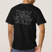 Ik vlieg solo: solo vliegen, hoog vliegen 1 t-shirt (Achterkant)