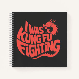 Ik vocht met kung fu notitieboek