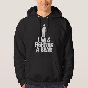 Ik vocht tegen een Beer gebroken benen vrouwen Hoodie