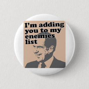 Ik voeg je toe aan mijn lijst van vijanden ronde button 5,7 cm