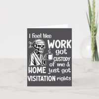 Ik voel alsof werk het voogdijschap over me heeft