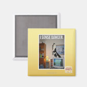 Ik voel gevaar magneet (Voorkant / Achterkant)