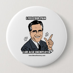 IK VOEL JE PAIN DAT IK OOK NIET WERKT. RONDE BUTTON 4,0 CM