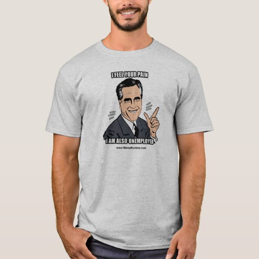 IK VOEL JE PAIN DAT IK OOK NIET WERKT. T-SHIRT (Voorkant)